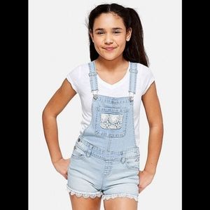 Justice Crocheted Shortalls |SZ•18 Tween